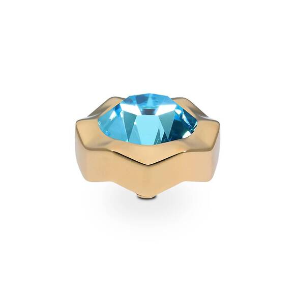 QUDO Jewelry - NEW QUDO women's nemoli topper in aquamarine